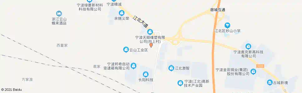 宁波杰佳不锈钢厂_公交站地图_宁波公交_妙搜公交查询2025