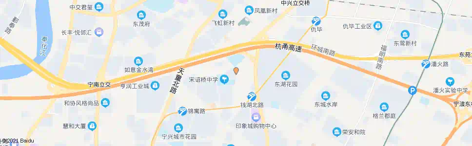 宁波鄞州电视台_公交站地图_宁波公交_妙搜公交查询2025
