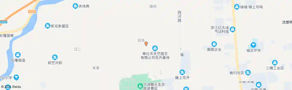 宁波张村_公交站地图_宁波公交_妙搜公交查询2025