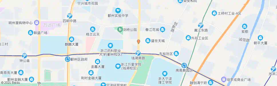 宁波鄞州电信局_公交站地图_宁波公交_妙搜公交查询2025