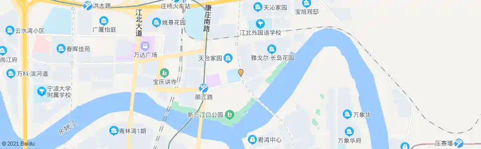 宁波康桥南路丽江东路口_公交站地图_宁波公交_妙搜公交查询2025