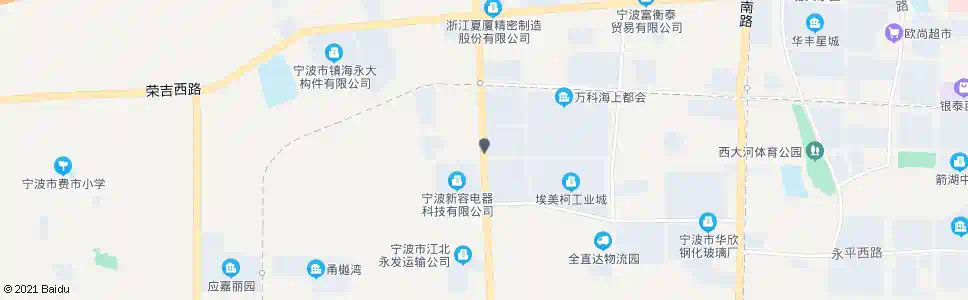 宁波宁波中鑫(杜亚机电)_公交站地图_宁波公交_妙搜公交查询2025