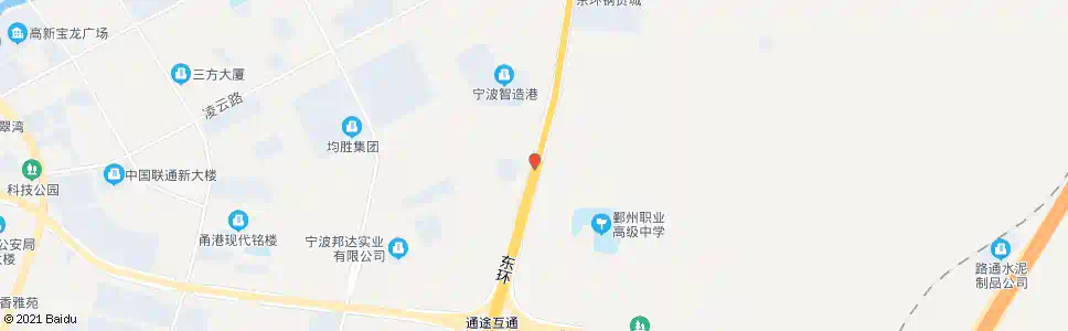 宁波东环北路_公交站地图_宁波公交_妙搜公交查询2025