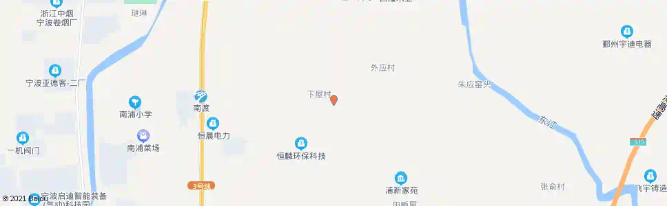 宁波三迸桥村_公交站地图_宁波公交_妙搜公交查询2025