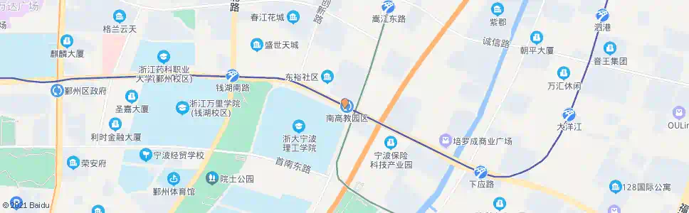 宁波顾家埠_公交站地图_宁波公交_妙搜公交查询2025