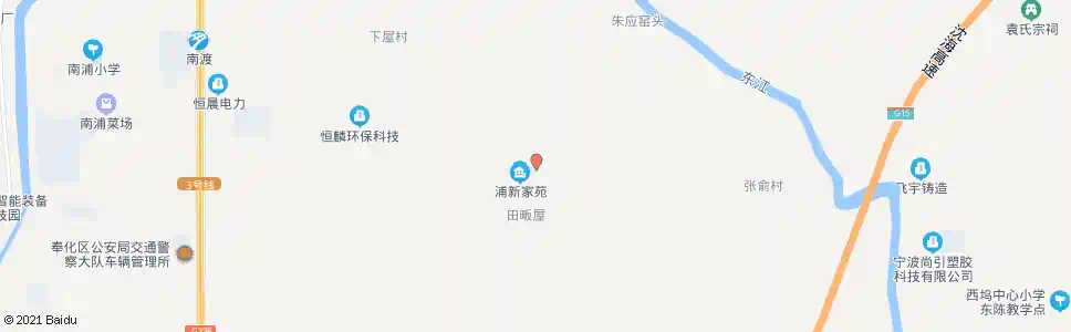 宁波浦口王村_公交站地图_宁波公交_妙搜公交查询2025