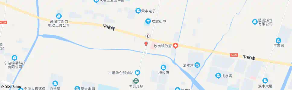 宁波坎墩医院_公交站地图_宁波公交_妙搜公交查询2025