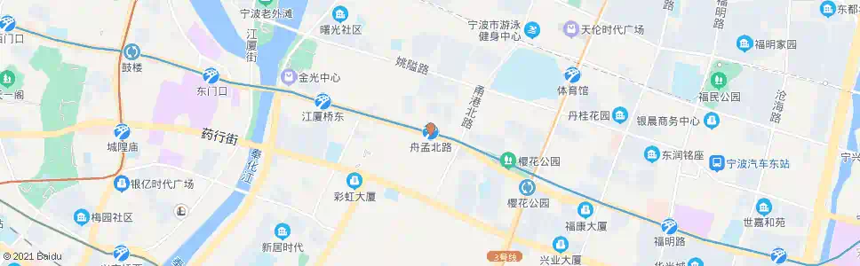 宁波舟孟北路站_公交站地图_宁波公交_妙搜公交查询2025