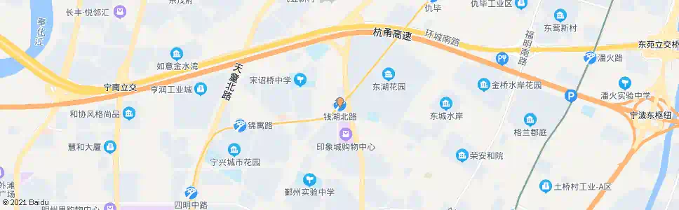 宁波湖北路_公交站地图_宁波公交_妙搜公交查询2025