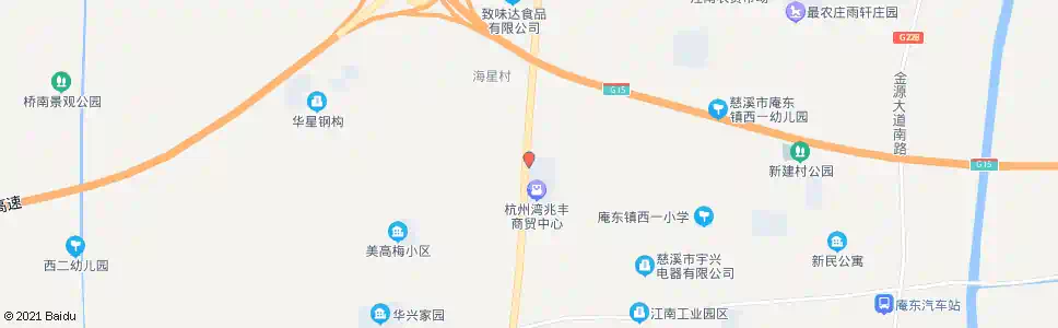 宁波海星村_公交站地图_宁波公交_妙搜公交查询2025