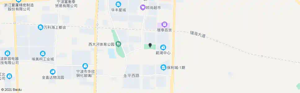 宁波镇海市民广场_公交站地图_宁波公交_妙搜公交查询2025