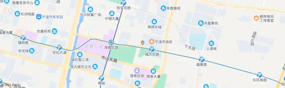 宁波行政服务中心_公交站地图_宁波公交_妙搜公交查询2025