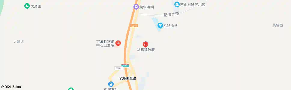 宁波游场岗岔口_公交站地图_宁波公交_妙搜公交查询2025