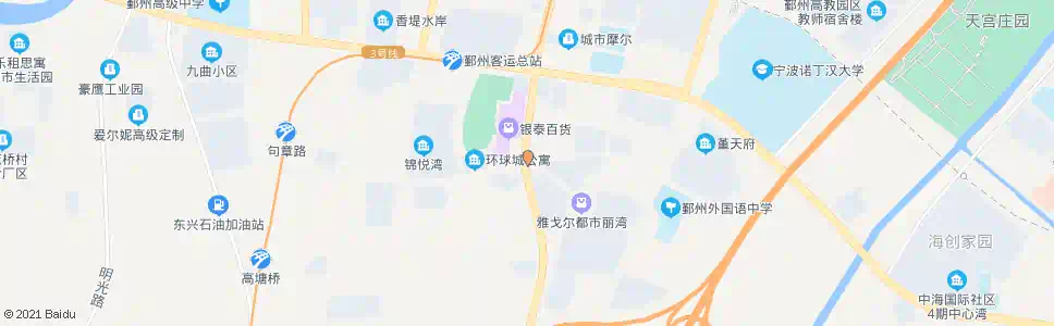 宁波句章东路天童南路口_公交站地图_宁波公交_妙搜公交查询2025