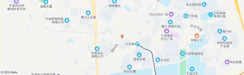 宁波东头陈_公交站地图_宁波公交_妙搜公交查询2025