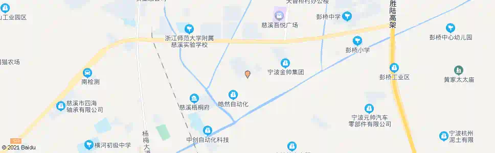 宁波上三房工业区_公交站地图_宁波公交_妙搜公交查询2025