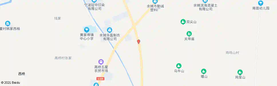 宁波后山头_公交站地图_宁波公交_妙搜公交查询2025