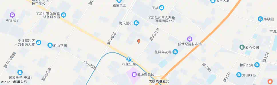 宁波大港五路凤洋三路口_公交站地图_宁波公交_妙搜公交查询2025