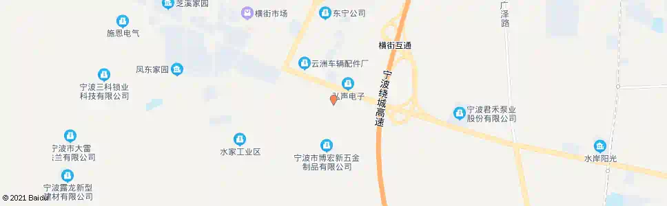宁波横街前徐路口_公交站地图_宁波公交_妙搜公交查询2025