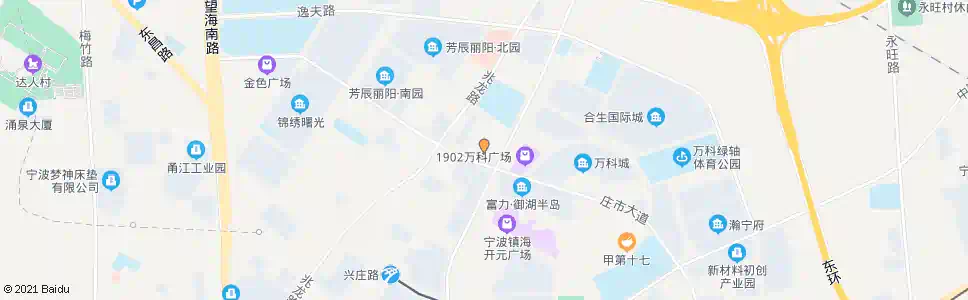 宁波兴庄路(宁波第五医院)_公交站地图_宁波公交_妙搜公交查询2025