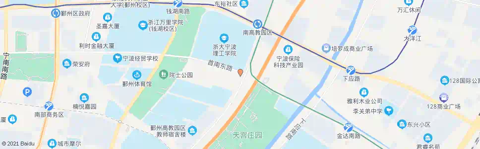 宁波科创中心_公交站地图_宁波公交_妙搜公交查询2025