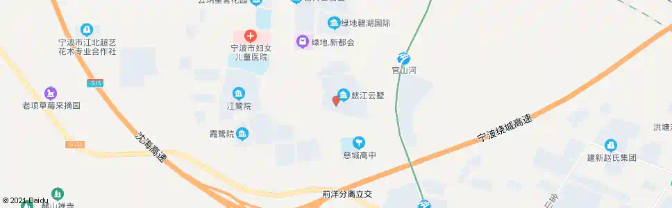 宁波维拉小镇_公交站地图_宁波公交_妙搜公交查询2025