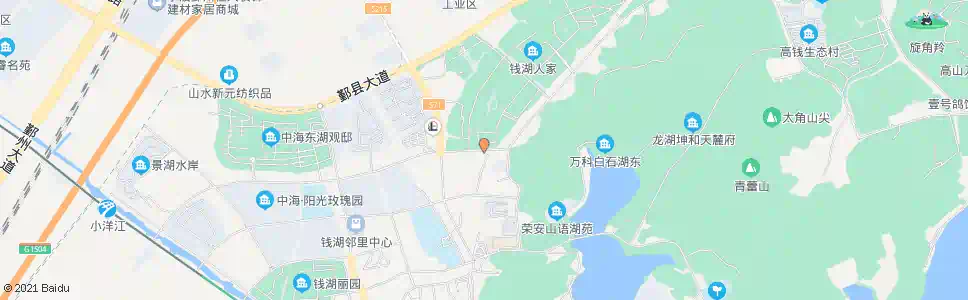 宁波钱湖人家南_公交站地图_宁波公交_妙搜公交查询2025