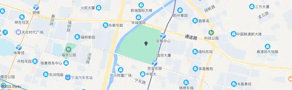 宁波公交国际会展中心站_公交站地图_宁波公交_妙搜公交查询2025