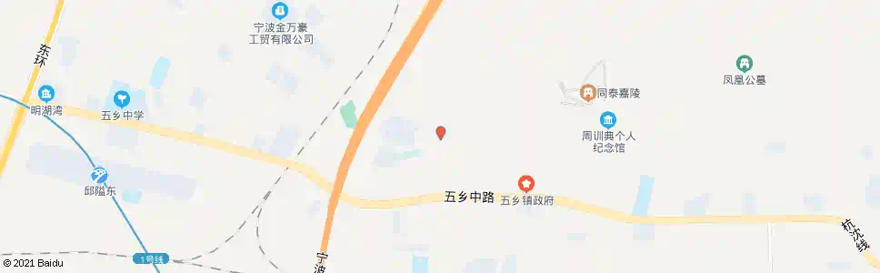 宁波五乡蟠龙村_公交站地图_宁波公交_妙搜公交查询2025