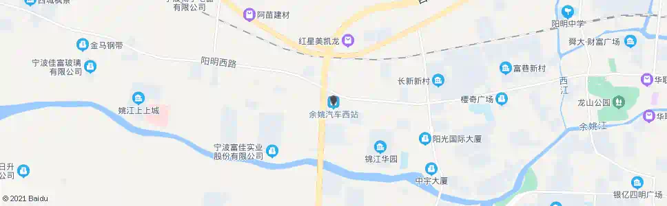 宁波姚西_公交站地图_宁波公交_妙搜公交查询2025