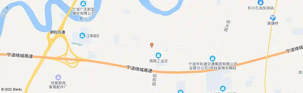 宁波周韩_公交站地图_宁波公交_妙搜公交查询2025