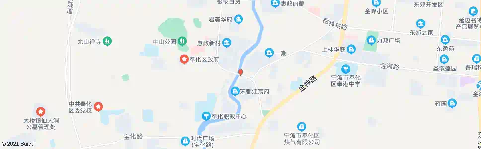 宁波兴奉桥_公交站地图_宁波公交_妙搜公交查询2025