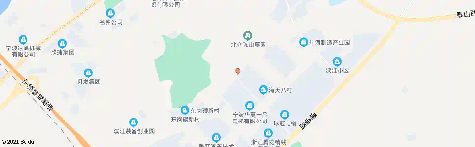 宁波陈山社区_公交站地图_宁波公交_妙搜公交查询2025