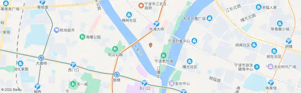 宁波桃渡路_公交站地图_宁波公交_妙搜公交查询2025