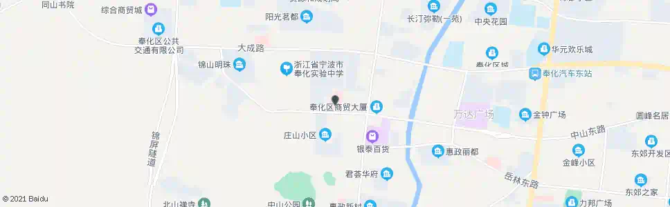 宁波中医院(奉化)_公交站地图_宁波公交_妙搜公交查询2025