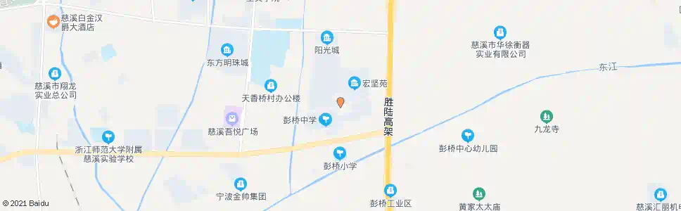 宁波彭桥站_公交站地图_宁波公交_妙搜公交查询2025
