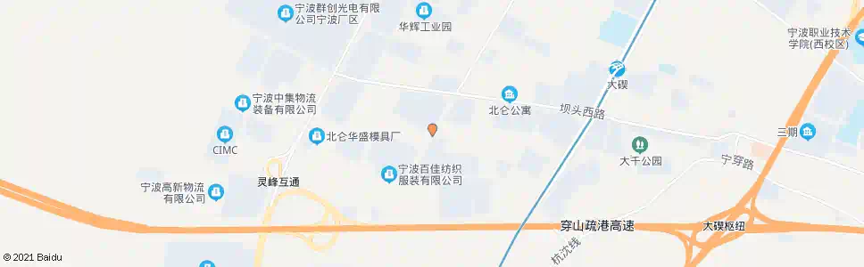 宁波甬江路天龙山路口_公交站地图_宁波公交_妙搜公交查询2025