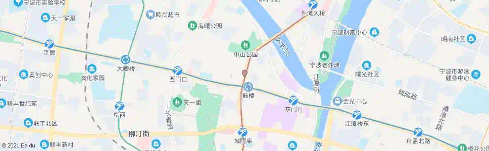 宁波府桥街_公交站地图_宁波公交_妙搜公交查询2025