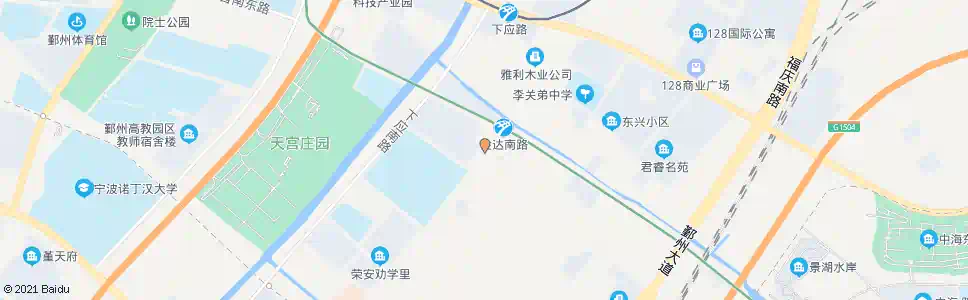宁波河西村_公交站地图_宁波公交_妙搜公交查询2025
