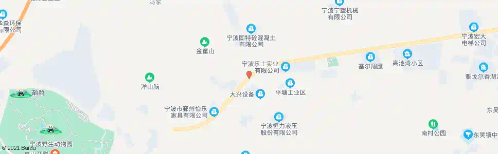 宁波栗树塘_公交站地图_宁波公交_妙搜公交查询2025