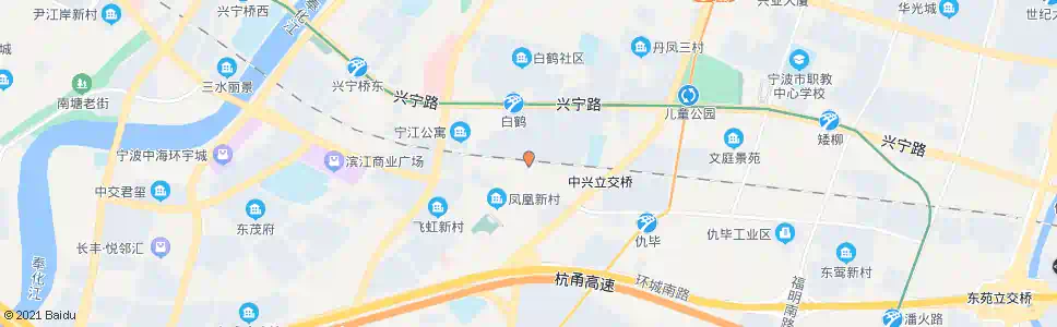 宁波凤凰社区_公交站地图_宁波公交_妙搜公交查询2025