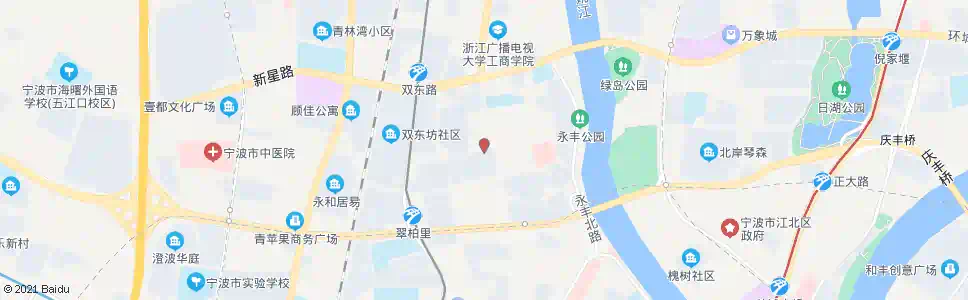 宁波范江岸路育才路口_公交站地图_宁波公交_妙搜公交查询2025