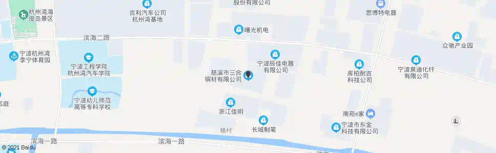 宁波三合铜材_公交站地图_宁波公交_妙搜公交查询2025
