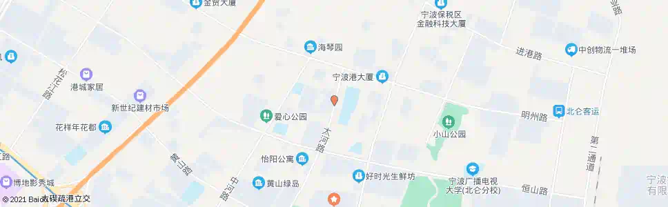 宁波北仑电影院_公交站地图_宁波公交_妙搜公交查询2025