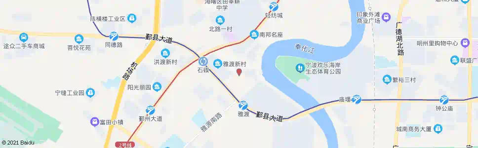宁波石碶汪家_公交站地图_宁波公交_妙搜公交查询2025