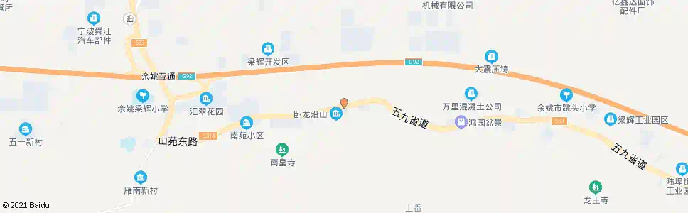 宁波卧龙_公交站地图_宁波公交_妙搜公交查询2025