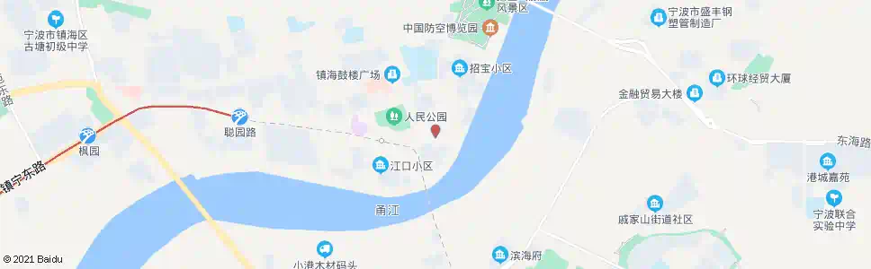 宁波南大街_公交站地图_宁波公交_妙搜公交查询2025