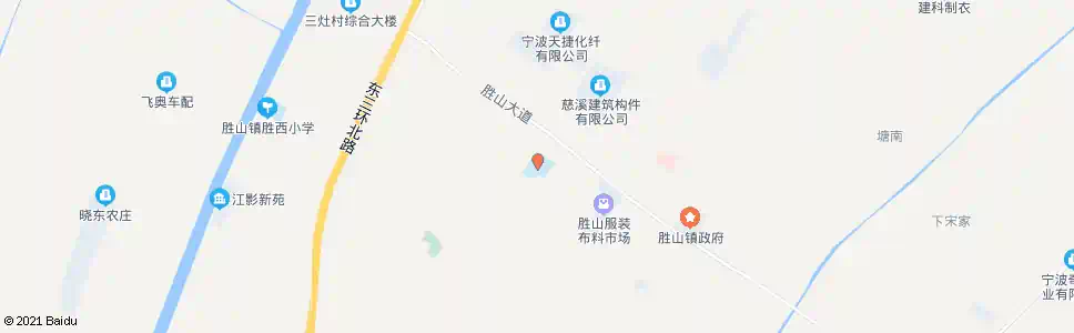 宁波胜山初中_公交站地图_宁波公交_妙搜公交查询2025