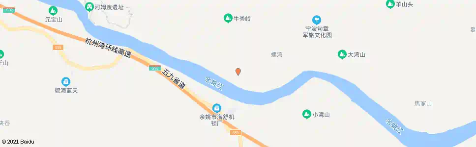宁波馒头山_公交站地图_宁波公交_妙搜公交查询2025