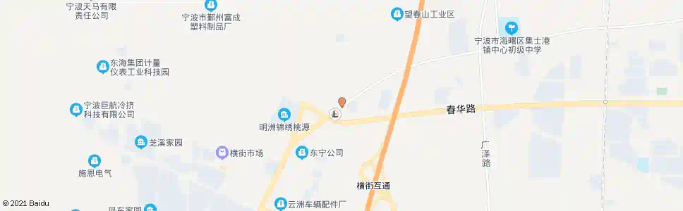 宁波春山路口_公交站地图_宁波公交_妙搜公交查询2025